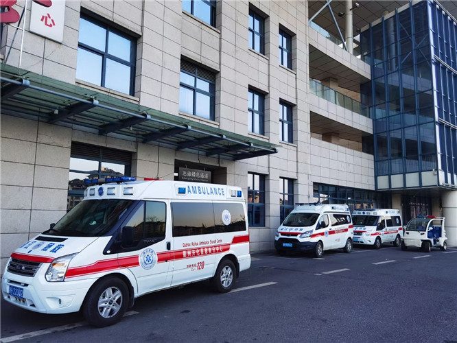 郁南救护车出租服务案例4