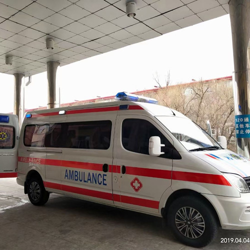 郁南救护车出租服务案例2